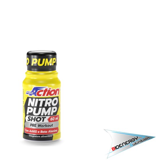 Pro Action-NITRO PUMP SHOT (Conf. 12 botticini da 60 ml)     